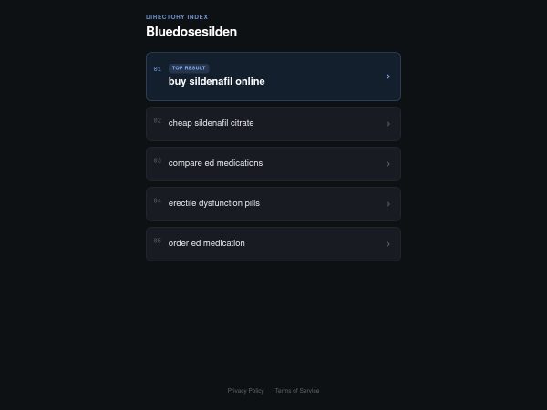 bluedosesilden.com