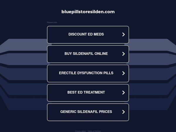 bluepillstoresilden.com