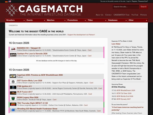 cagematch.net