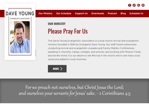 evangelistdaveyoung.com
