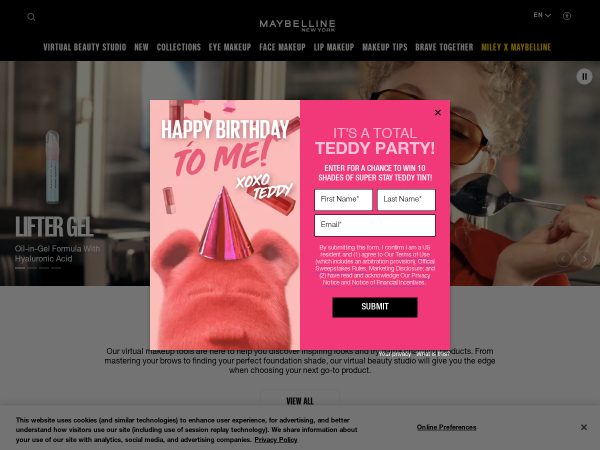 maybelline.com