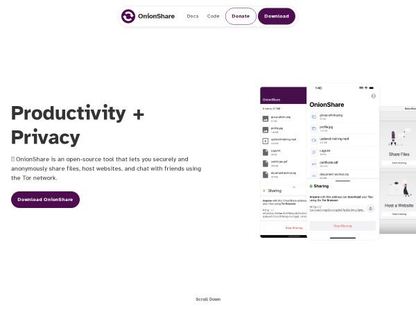 onionshare.org