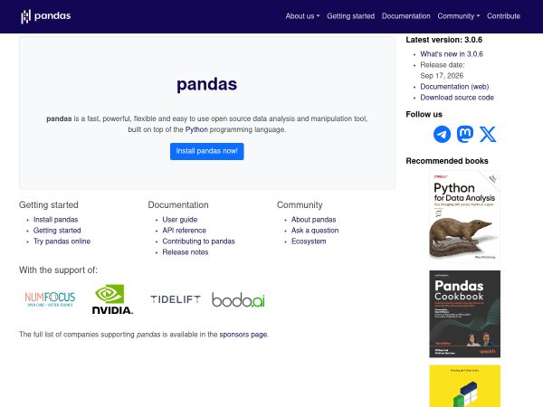 pandas.pydata.org