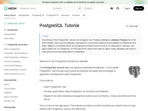 postgresqltutorial.com
