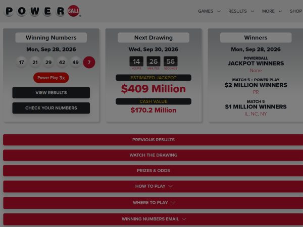 powerball.com