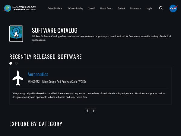 software.nasa.gov