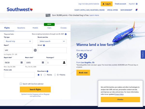 southwest.com