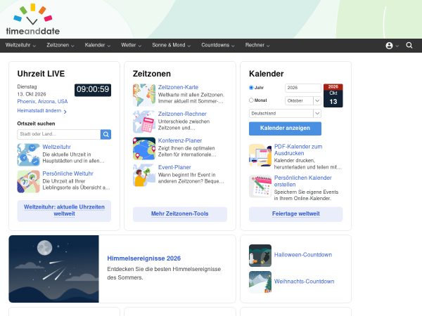 timeanddate.de