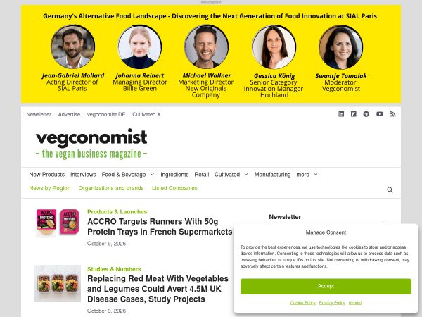 vegconomist.com