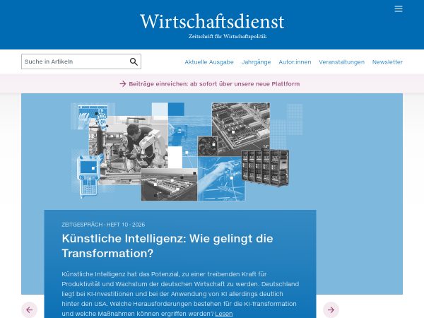 wirtschaftsdienst.eu